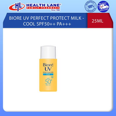 BIORE UV PERFECT PROTECT MILK - COOL SPF50++ PA+++ 25ML